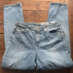 Ag Adriano Goldschmied Light Blue Denim Pants